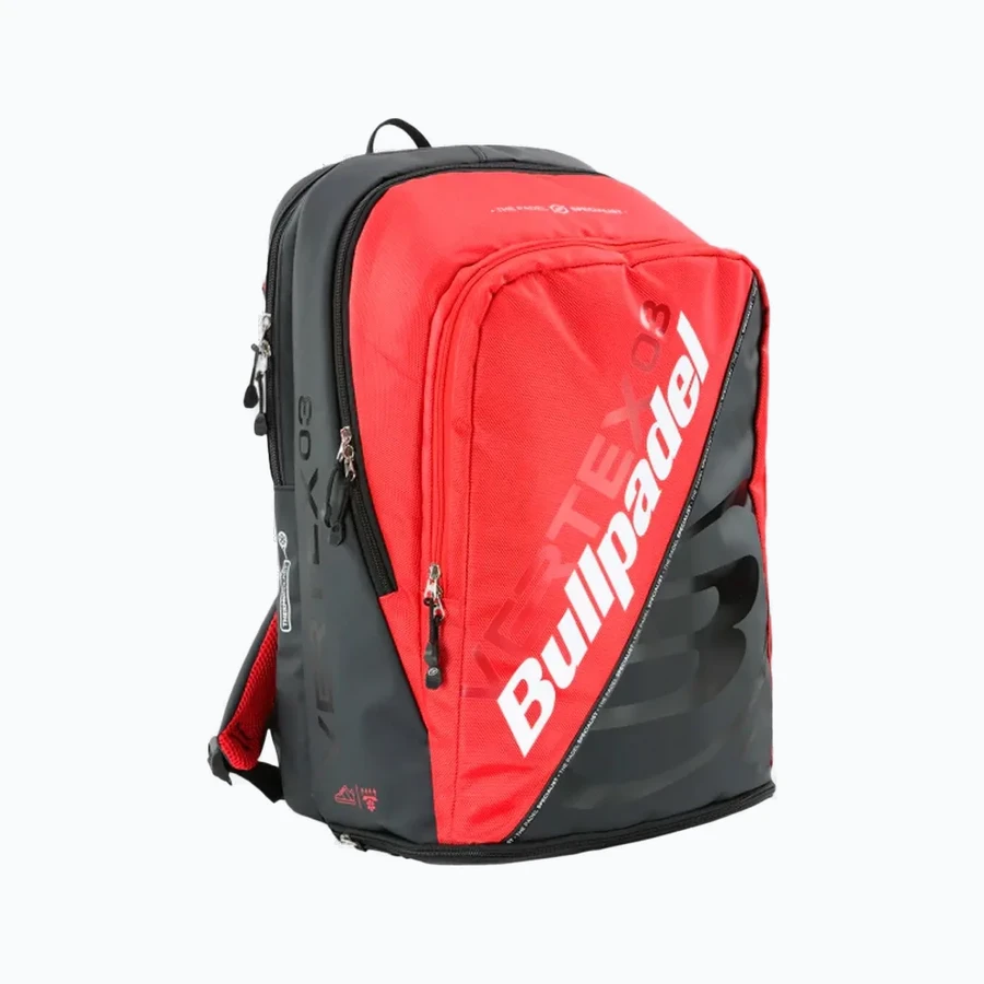 Mochila Bullpadel Vertex Negro/Rojo