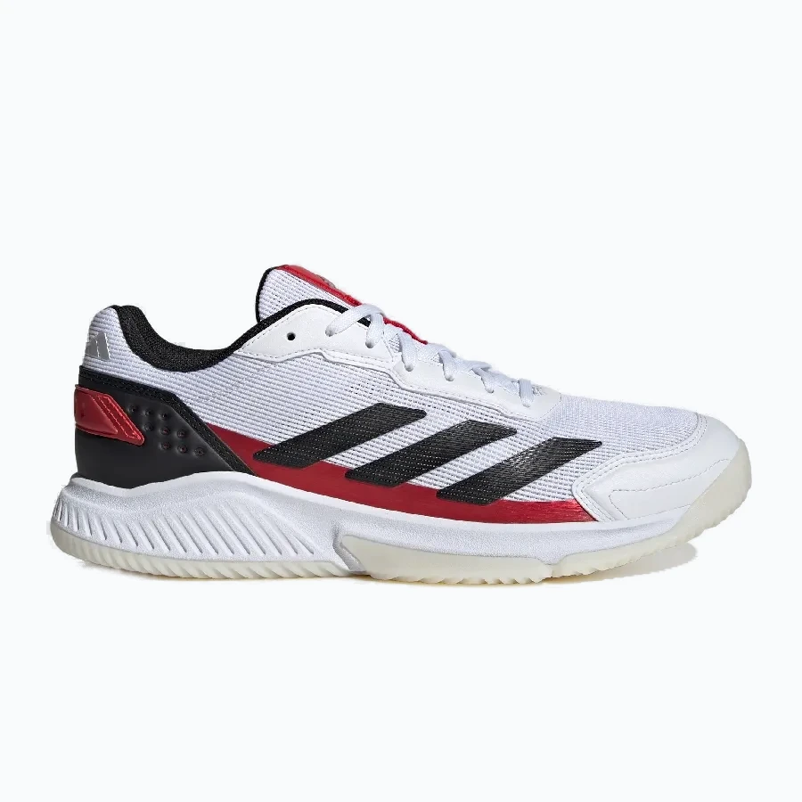 Zapatillas Adidas CourtQuick Padel Blanco/Rojo