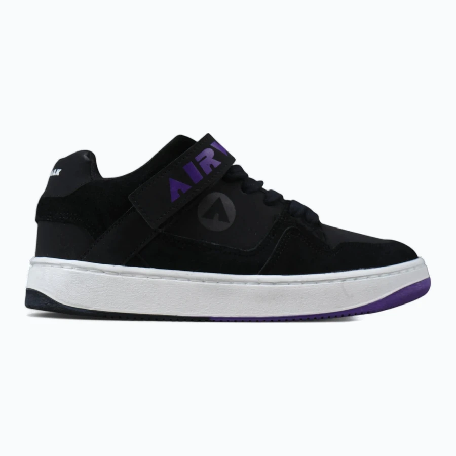 Zapatillas AIRWALK Brook Velcro Negro/Violeta