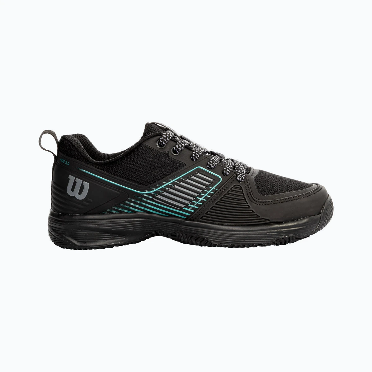Zapatillas Wilson Ace 3.0 Clay Negro/Verde Metal Brasil