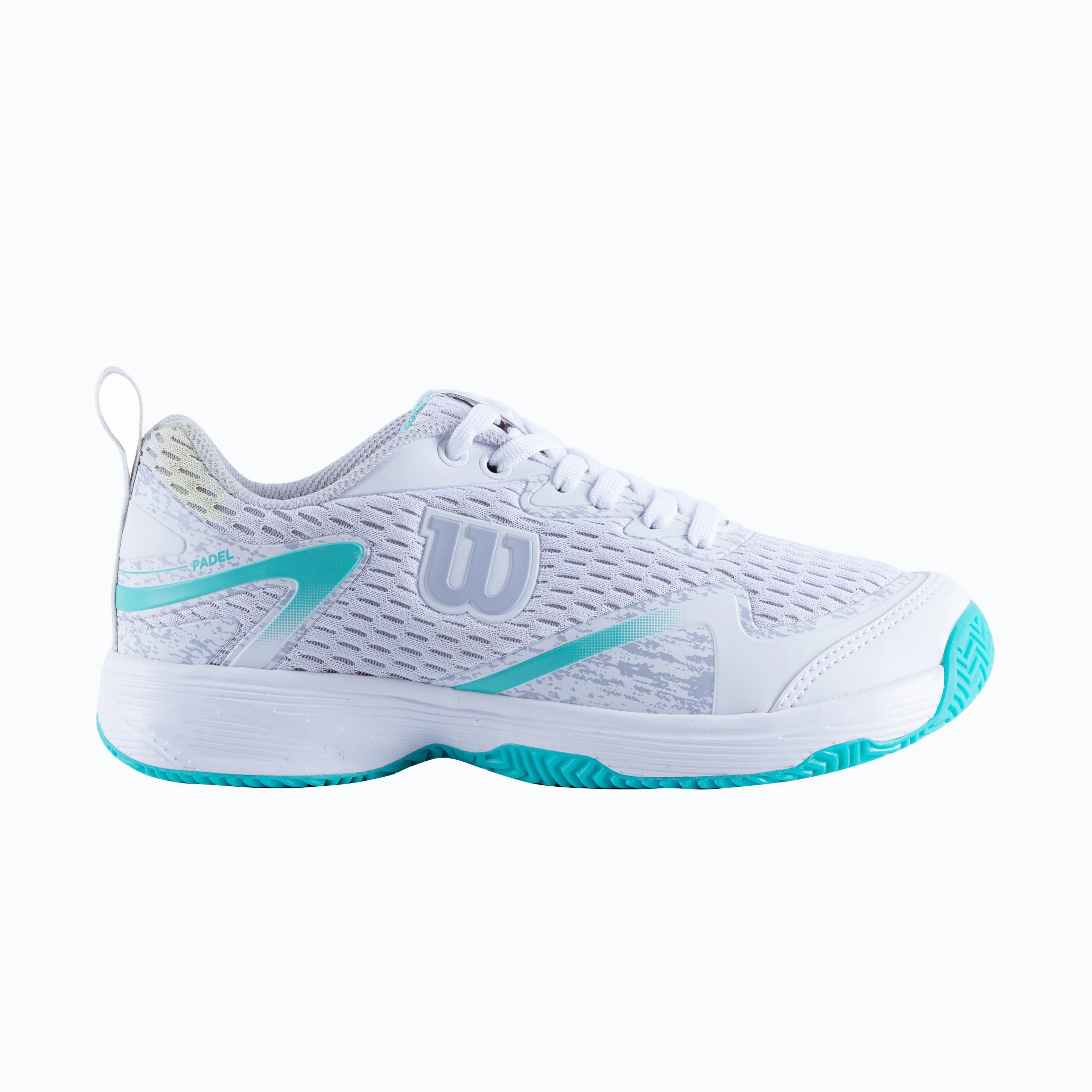 Zapatillas Wilson W. K Padel 3.0 Blanco / Verde Agua Brasil